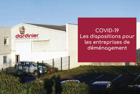 Covid-19 – Dispositions entreprises de demenagement